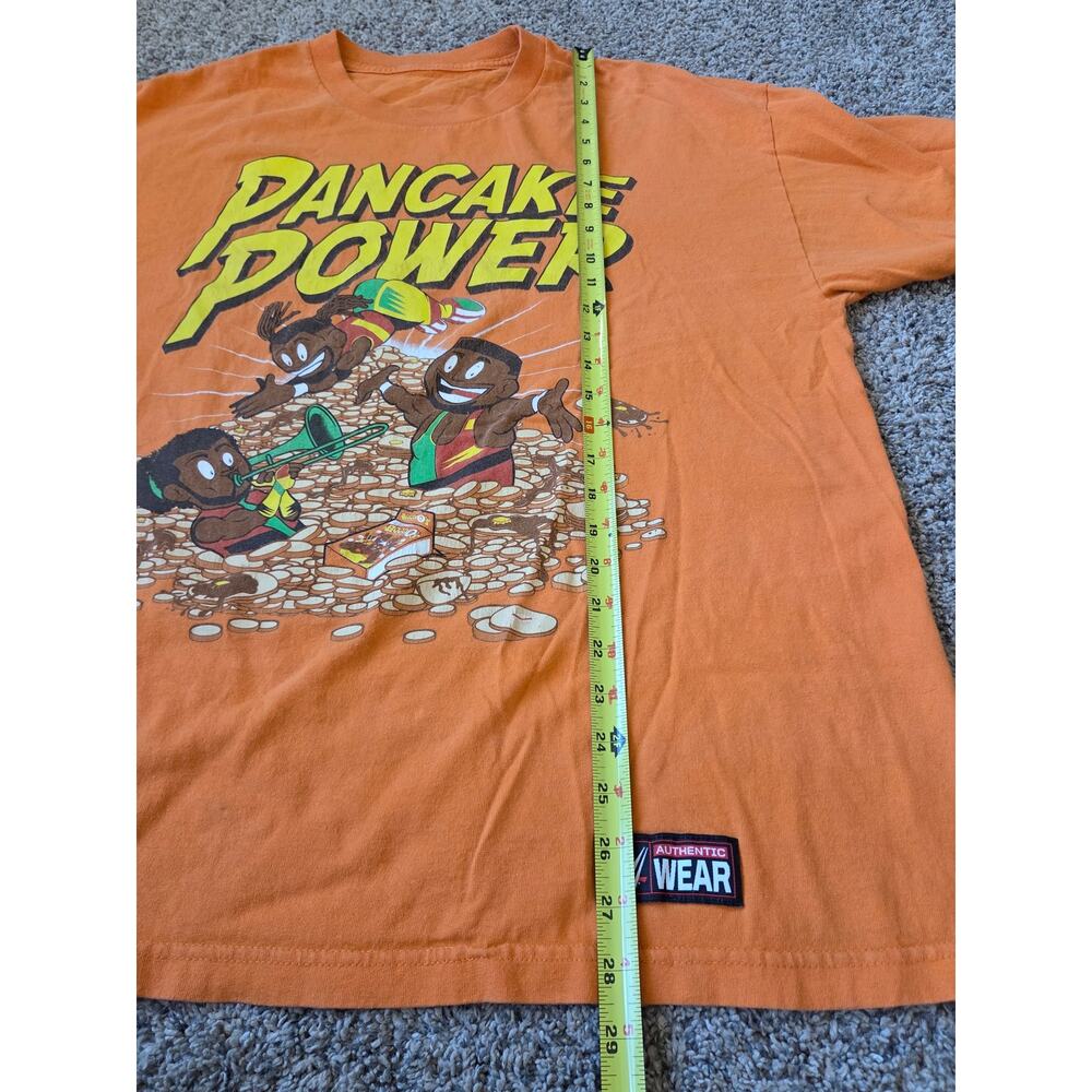 WWE Authentic The New Day "Pancake Power" Graphic T-Shirt - Orange Men Sz XL - Picture 10 of 11